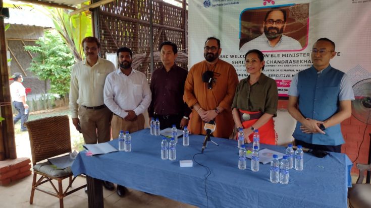 Nagaland Handicrafts meeting with the Minister