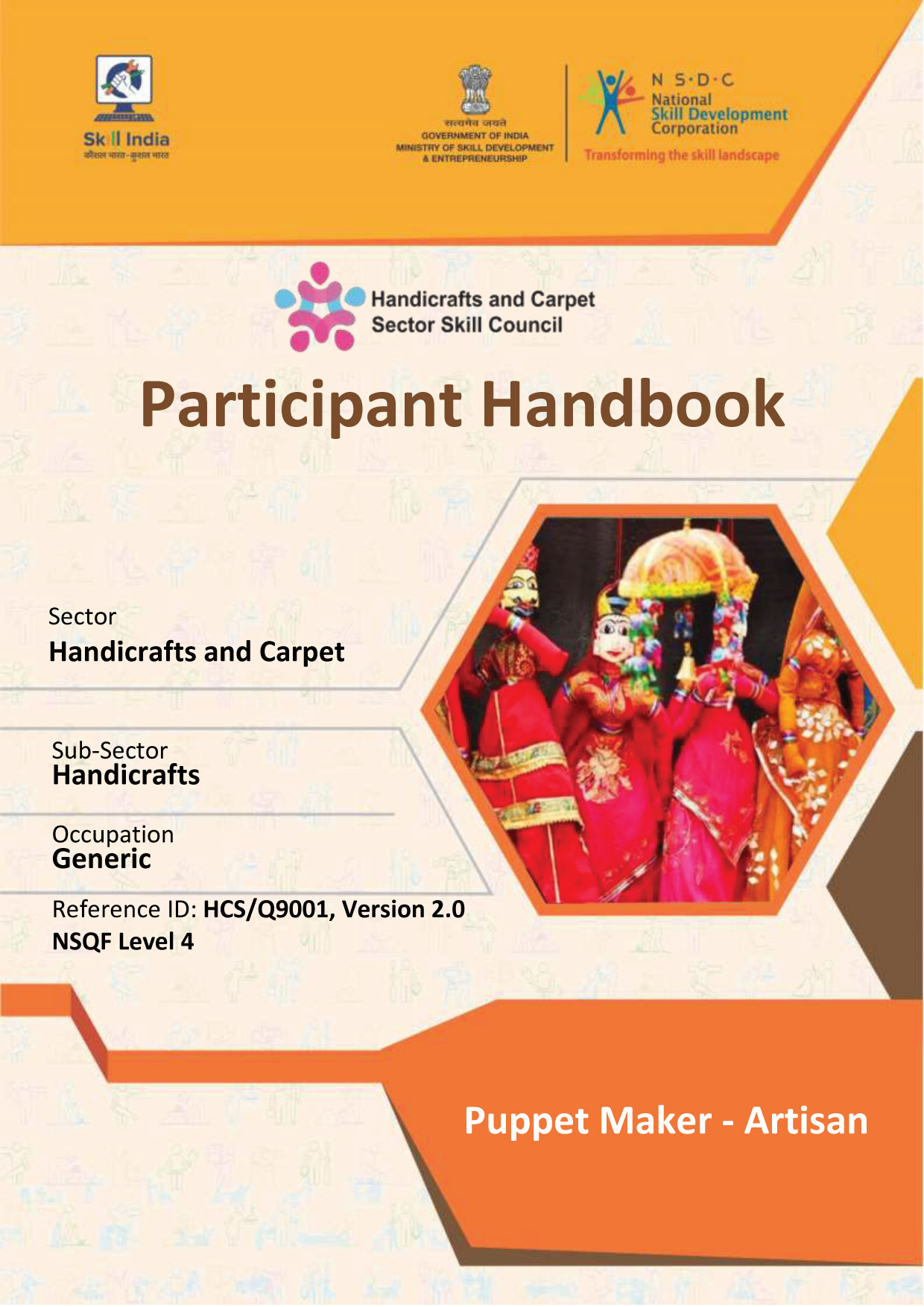 Puppet MakerArtisan Handicrafts and Carpet Sector Skill Council