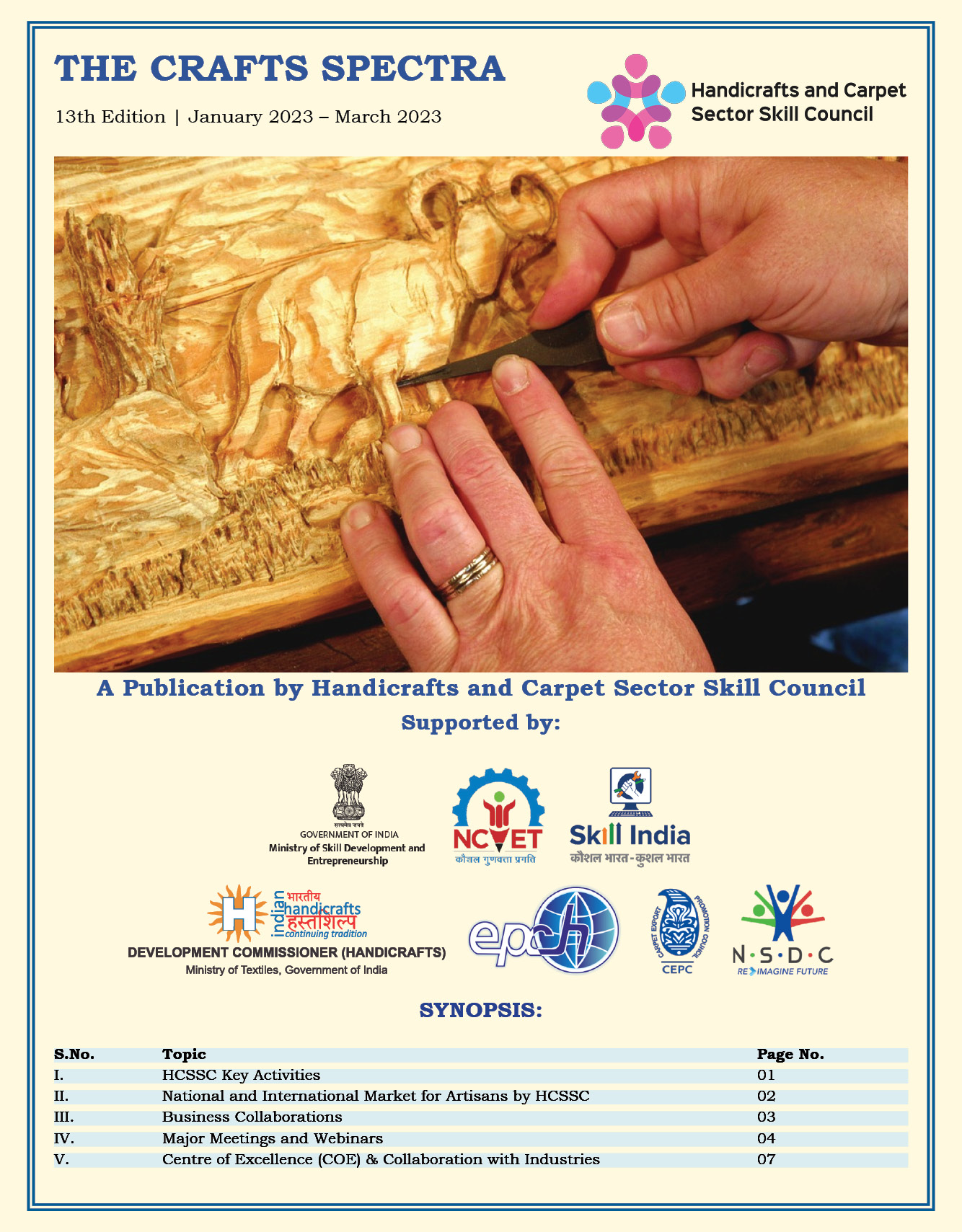 The Crafts Spectra – Newsletter 13th Edition – Handicrafts and Carpet ...