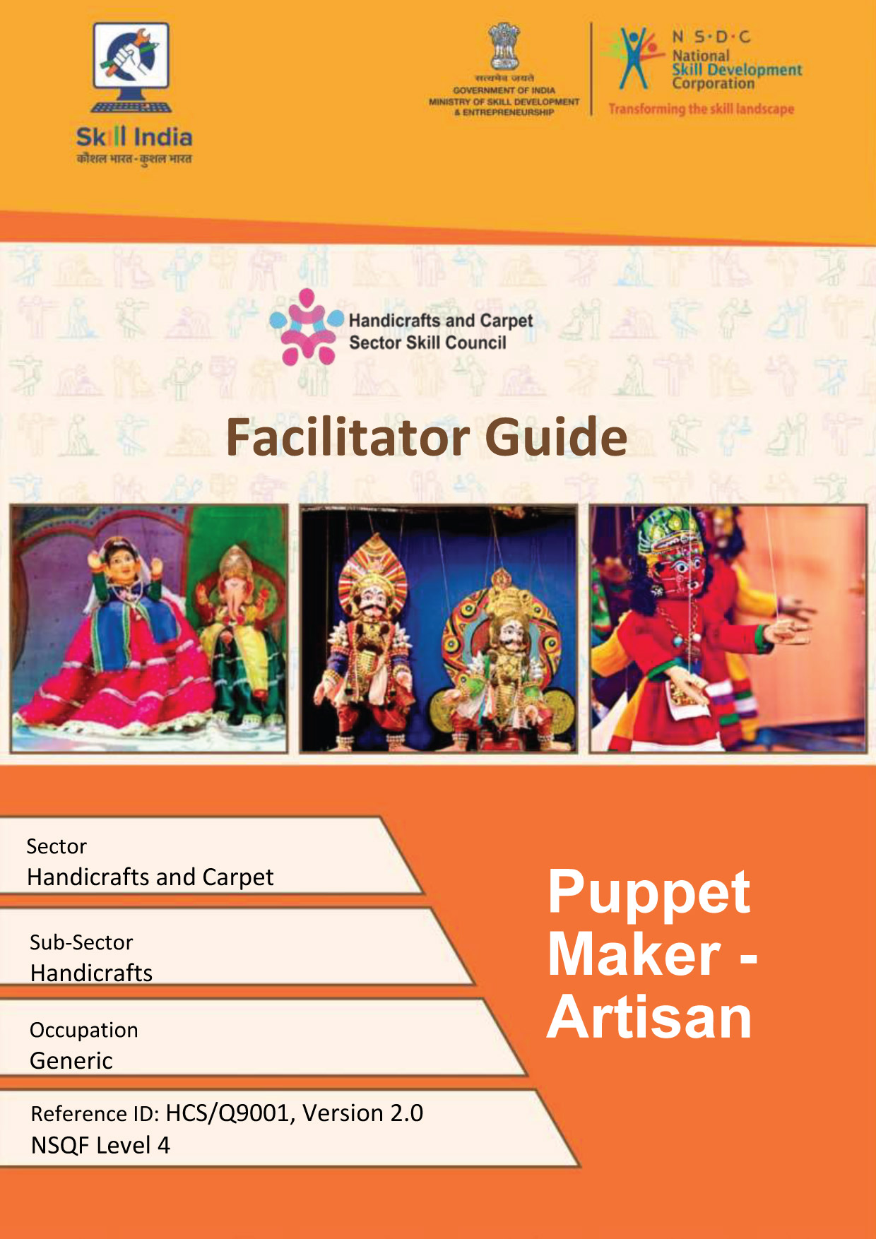 Puppet MakerArtisan (FG) Handicrafts and Carpet Sector Skill Council